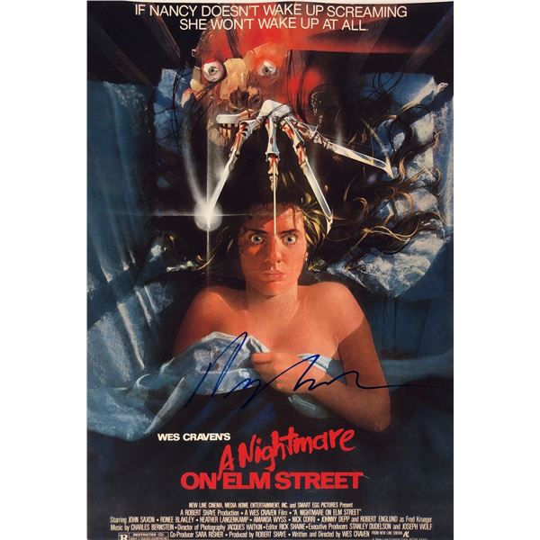 Nightmare on ELM Street Photo Wes Craven Autographed Signed