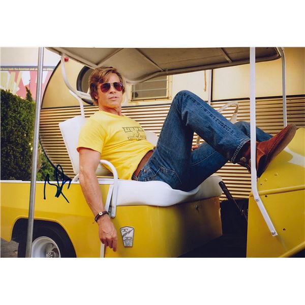 Once upon a time in Hollywood Photo Autographed Signed