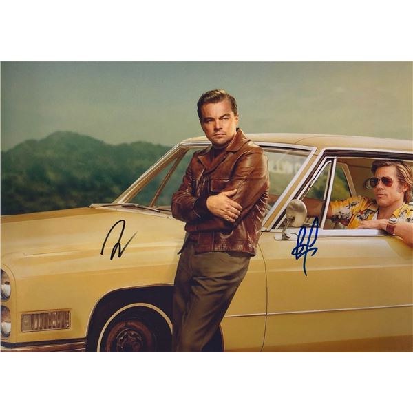 Once upon a time in Hollywood Photo Autographed Signed