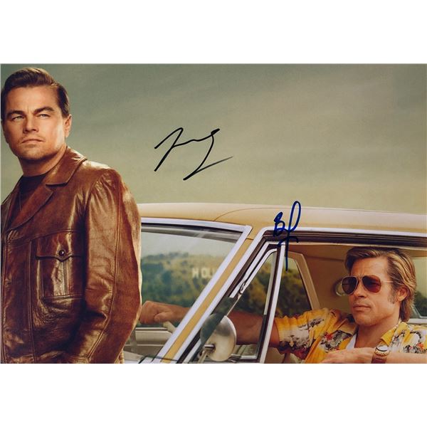 Once upon a time in Hollywood Photo Autographed Signed