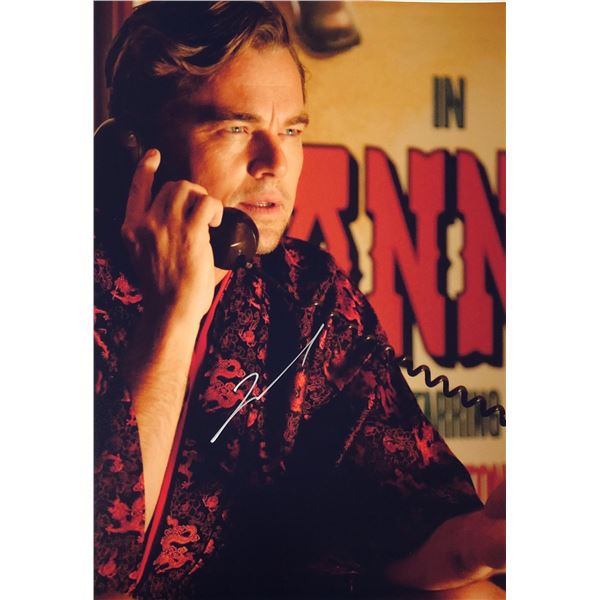 Once upon a time in Hollywood Photo Autographed Signed