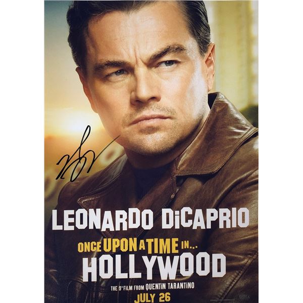 Once upon a time in Hollywood Photo Autographed Signed