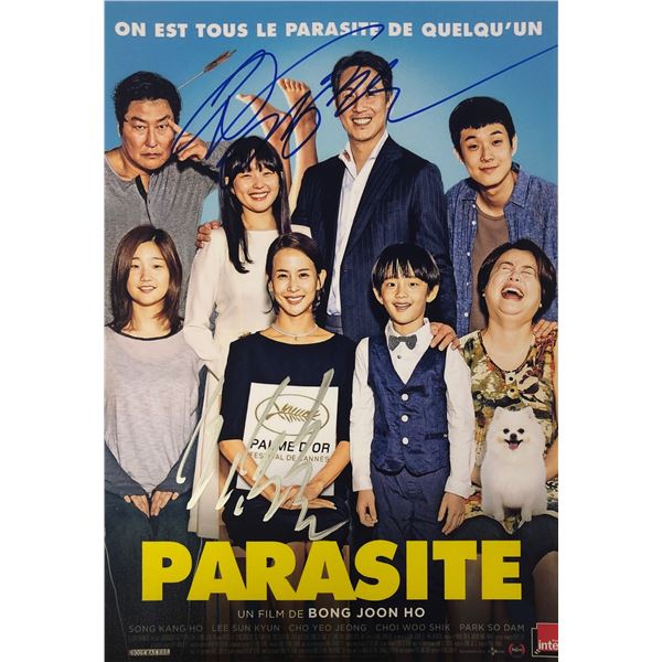 Parasite Photo Song Kang Ho Autographed Signed