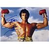 Image 1 : Rocky Sylvester Stallone Photo Autographed Signed