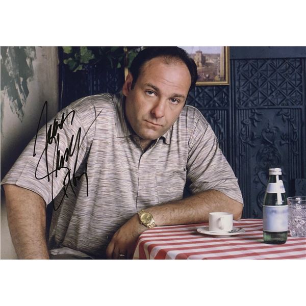 Sopranos Photo James Gandolfini Autographed Signed
