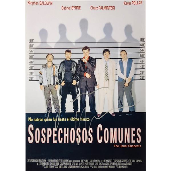 Usual Suspect Photo Gabriel Byrne Autographed Signed