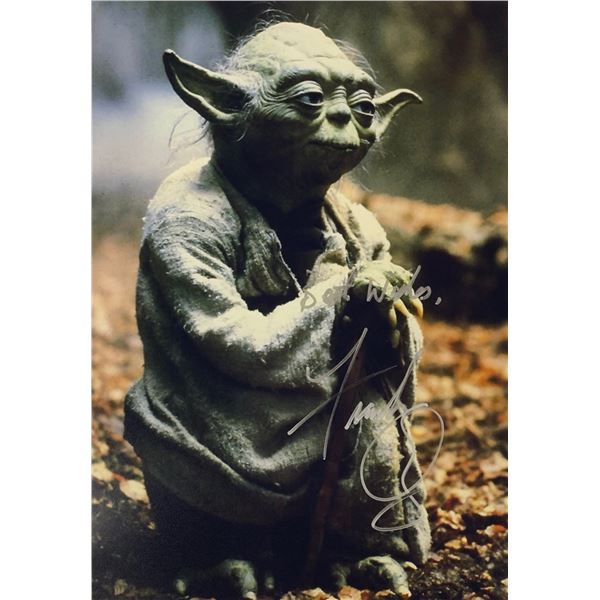 Star Wars Frank Oz Autograph Photo