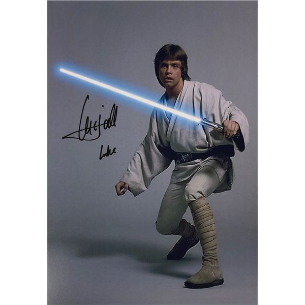 Star Wars Mark Hamill Autograph Photo