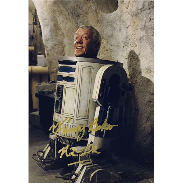 Star Wars Kenny Baker Autograph Photo