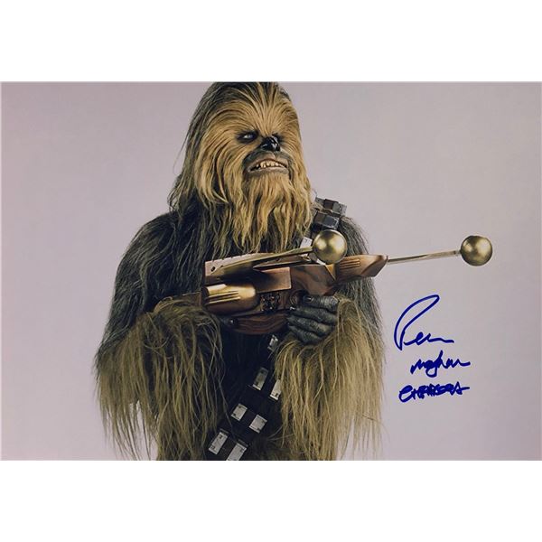Star Wars Peter Mayhew Autograph Photo