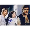 Image 1 : Star Wars Mark Hamill Carrie Fisher Autograph Photo