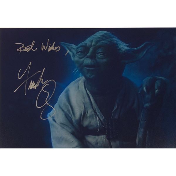 Star Wars Frank Oz Autograph Photo