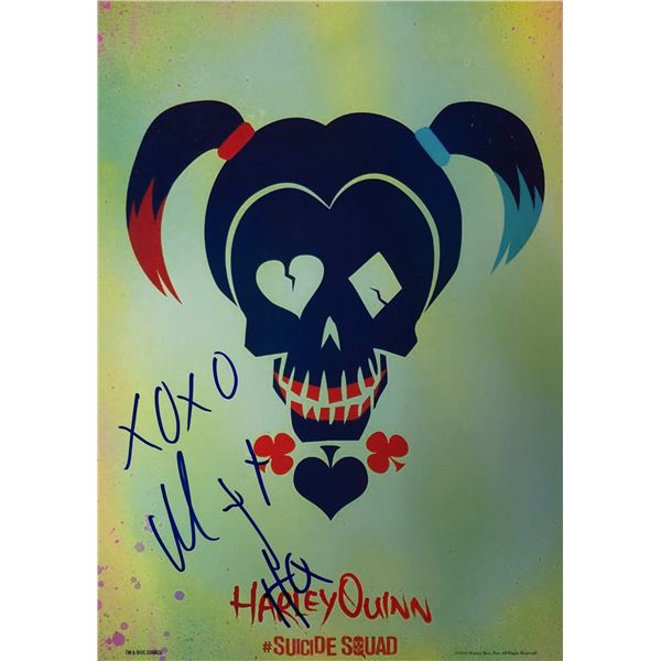 Suicide Squad Photo Margot Robbie Autographed Signed