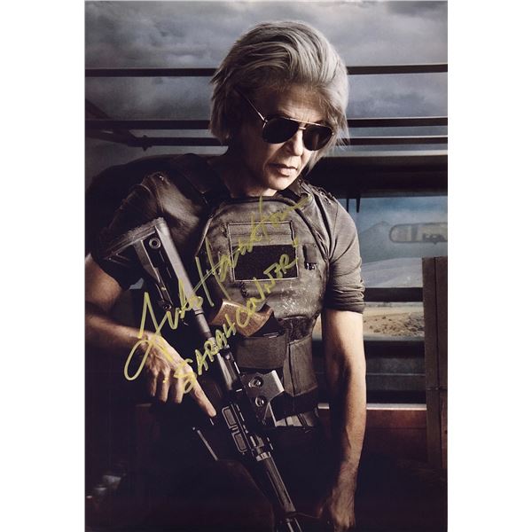 Terminator Dark Fate Photo Linda Hamilton Autographed Signed