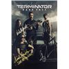 Image 1 : Terminator Dark Fate Photo Arnold Schwarzenegger Linda Hamilton Autographed Signed