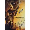 Image 1 : Terminator Dark Fate Photo Arnold Schwarzenegger Linda Hamilton Autographed Signed