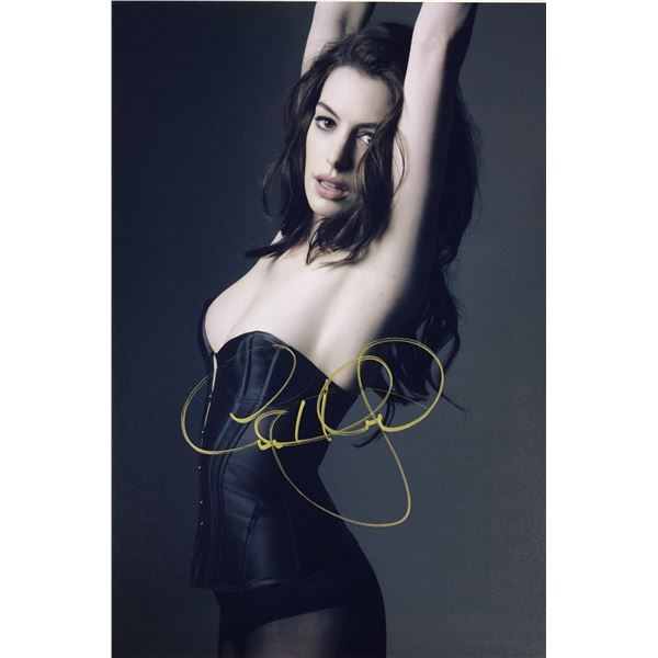 Anne Hathaway Photo Autographed Signed