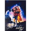 Image 1 : Back to Future Michael J Fox Photo Autographed Signed
