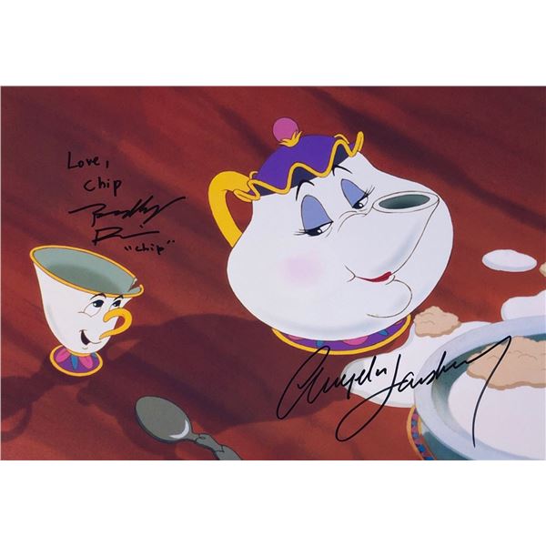 Beauty n Beast Angela Lansbury Photo Autographed Signed