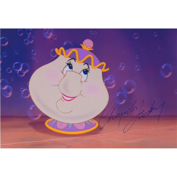 Beauty n Beast Angela Lansbury Photo Autographed Signed