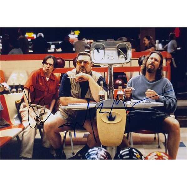 Big Lebowski Jeff Bridges John Goodman Photo Autographed Signed