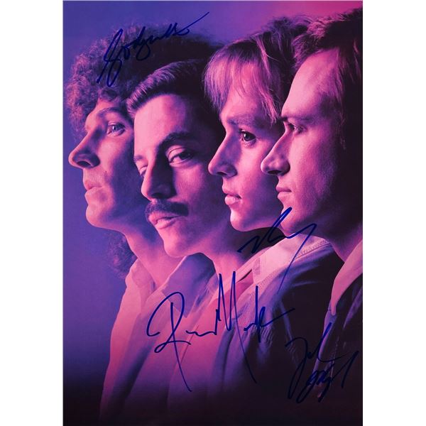 Bohemian Rhapsody Rami Malek Photo Autographed Signed