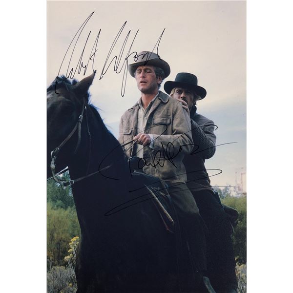 Butch Cassidy and Sundance Kid Photo Autographed Signed