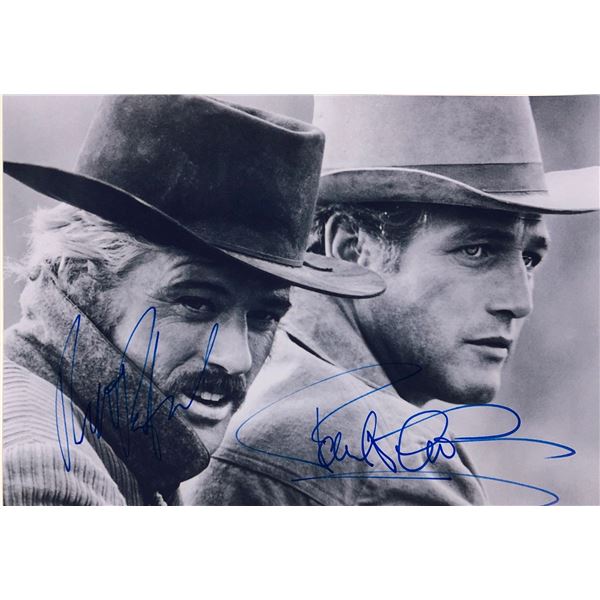 Butch Cassidy and Sundance Kid Photo Autographed Signed
