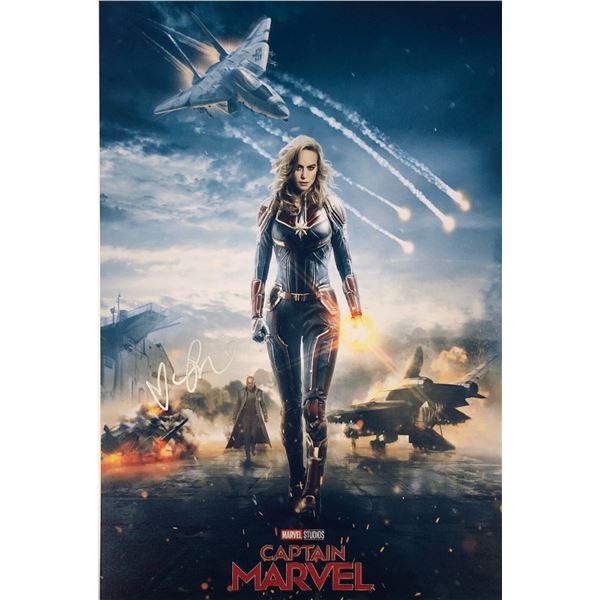 Captain Marvel Brie Larson Photo Autographed Signed