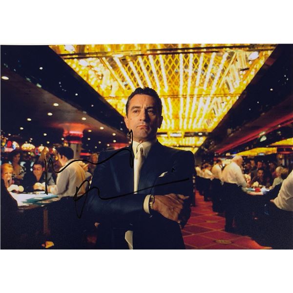 Casino Robert De Niro Photo Autographed Signed