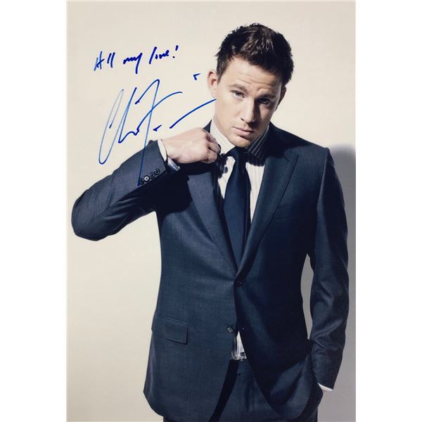 Chaning Tatum Photo Autographed Signed