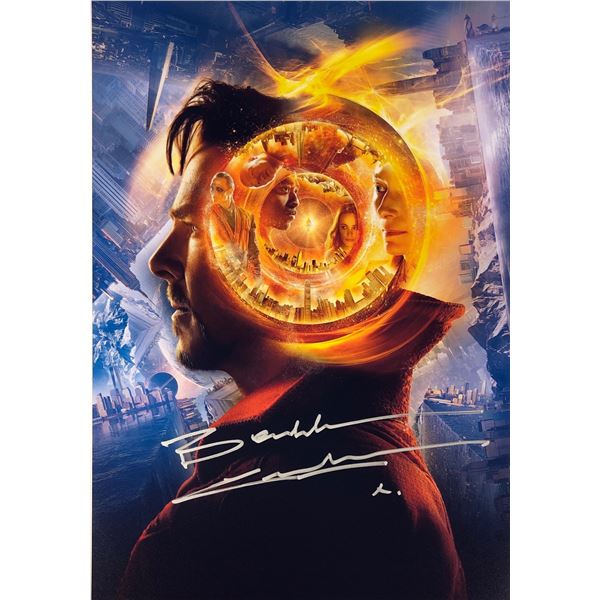 Dr Strange Benedict Cumberbatch Photo Autographed Signed