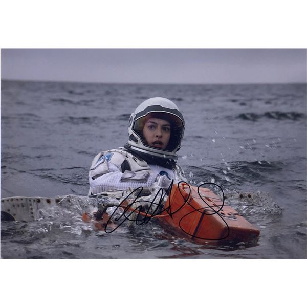 Interstellar Anne Hathaway Photo Autographed Signed
