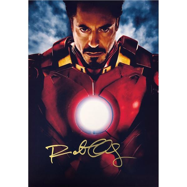 Iron Man Robert Downey Jr Photo Autographed Signed