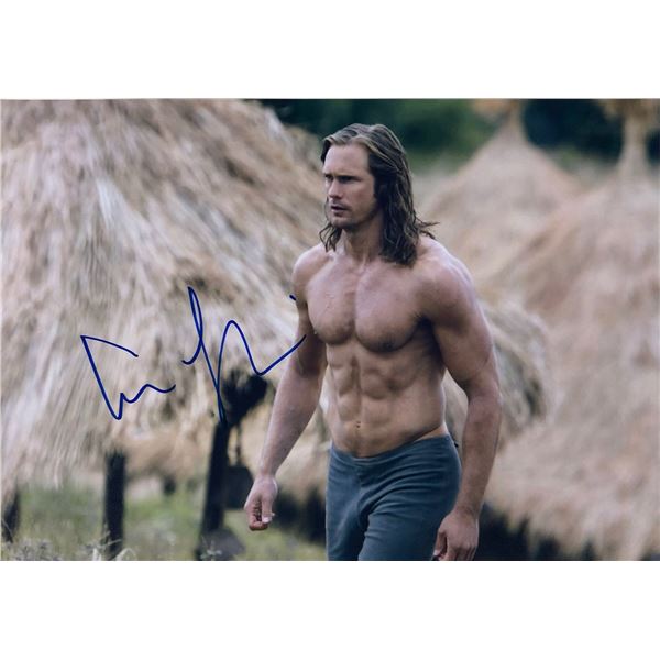 Legend of Tarzan Alexander Skarsgard Photo Autographed Signed