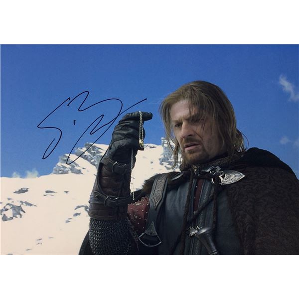 Lord of the Ring Sean Bean Photo Autographed Signed