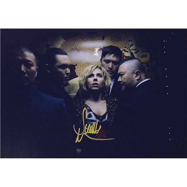 Lucy Scarlett Johansson Photo Autographed Signed