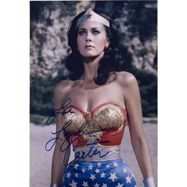 Wonder Woman Lynda Carter Photo Autographed Signed
