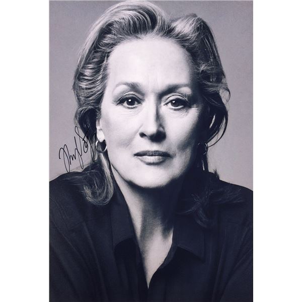 Meryl Streep Photo Autographed Signed