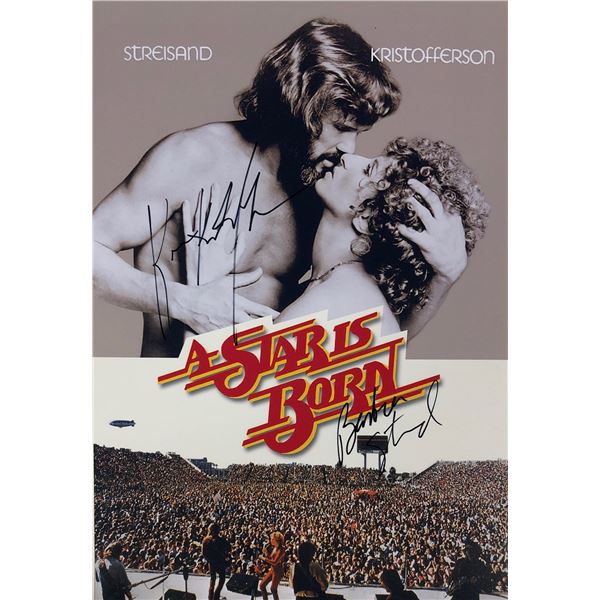 A Star is Born 1976 Barbra Streisand Photo Autographed Signed