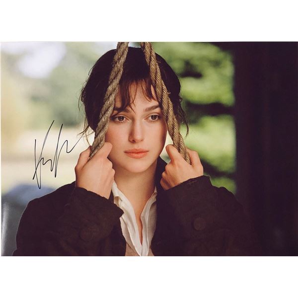 Pride & Prejudice Keira Knightley Photo Autographed Signed