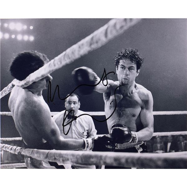 Raging Bull Robert De Niro Photo Autographed Signed