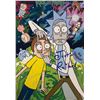 Image 1 : Rick and Morty Justin Roiland Dan Harmon Autographed Photo