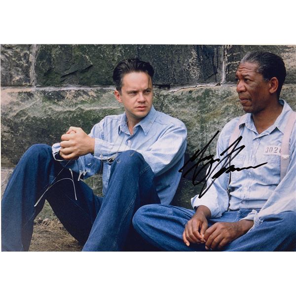 Shawshank Redemption Morgan Freeman Autographed Photo