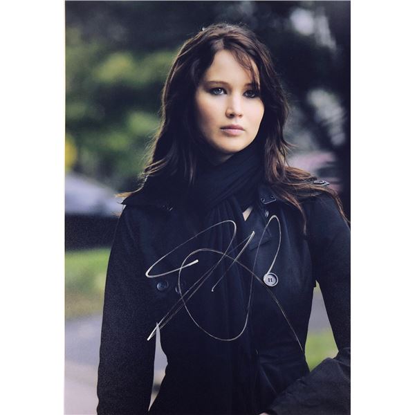 Silver Lining Playbook Jennifer Lawrence Autographed Photo