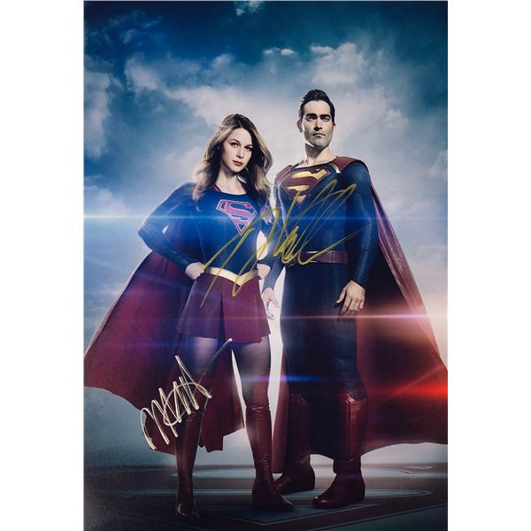 Supergirl Melissa Benoist Photo Autographed Signed