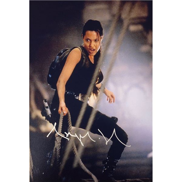 Tomb Raider Angelina Jolie Autographed Signed Photo