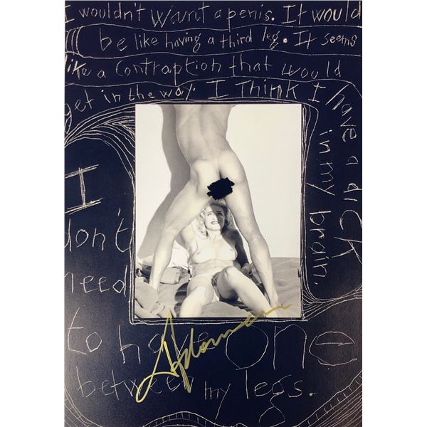 Madonna Sexy Autographed Signed Photo RARE