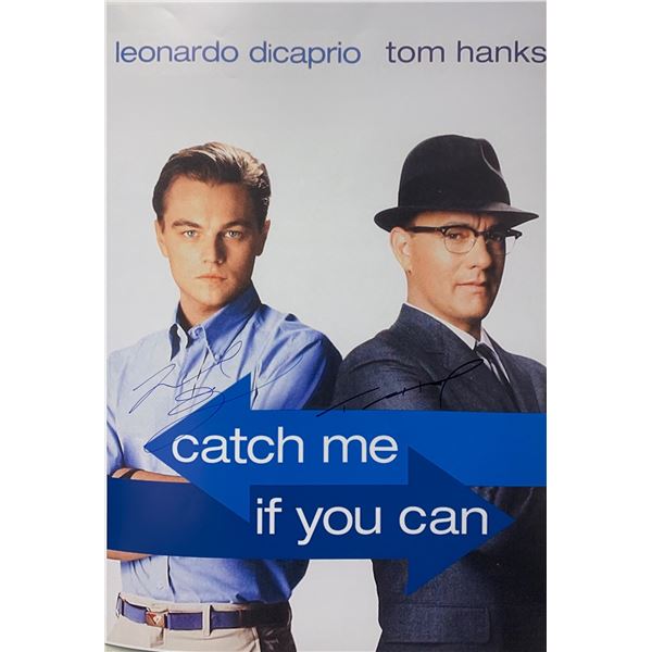 Autograph Signed Catch Me if You Can Poster