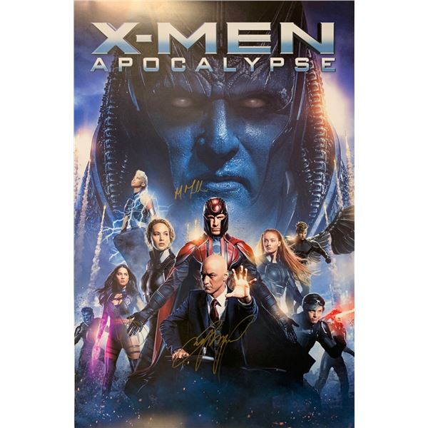 Autograph Signed X-Men: Apocalypse Poster